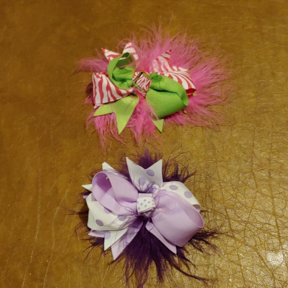 Set of 3 girls hairclips